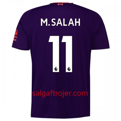 Liverpool Fodboldtrøjer M.Salah 11 Udebanesæt 2018/19 Kort ærmer Liverpool Fodboldtrøjer M.Salah 11 Udebanesæt 2018/19 Kort ærmer